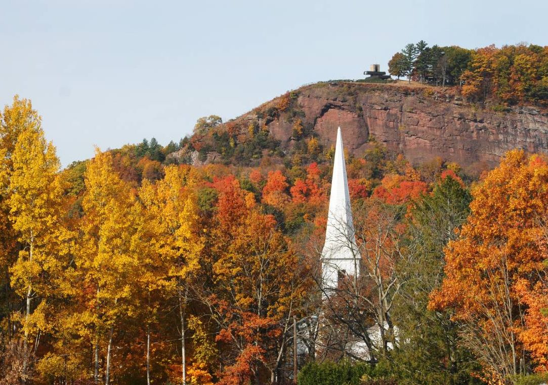 Steeple Sugarloaf Foliage Paul Franz Photo 1